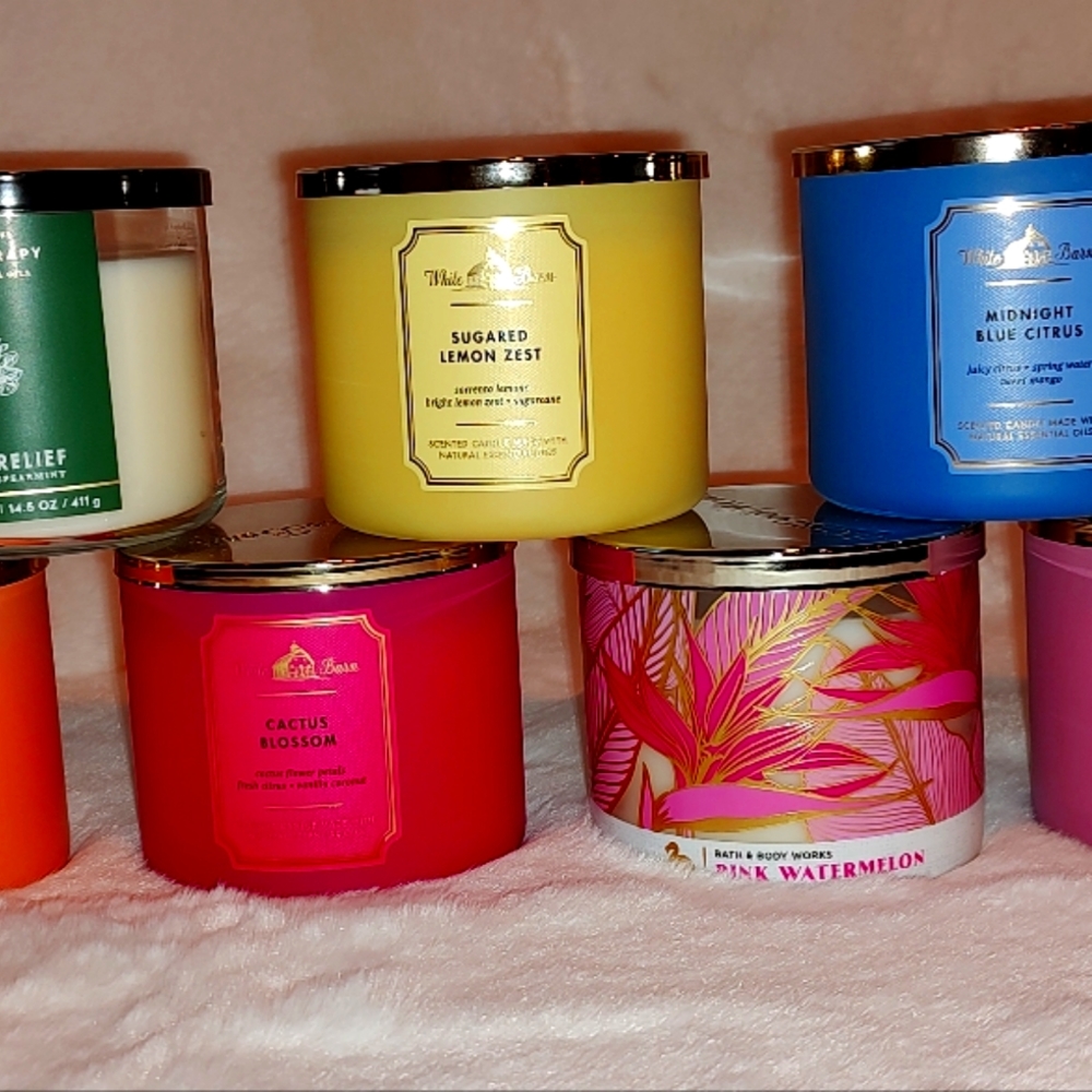 3-wicks candles